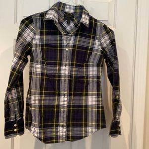 Jcrew Plaid button down shirt